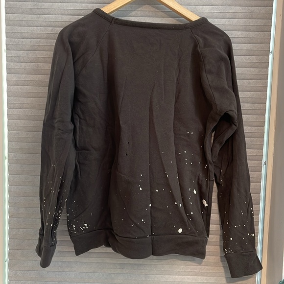 Chaser Easy Tiger Distressed Sweatshirt M worn once - Picture 3 of 3
